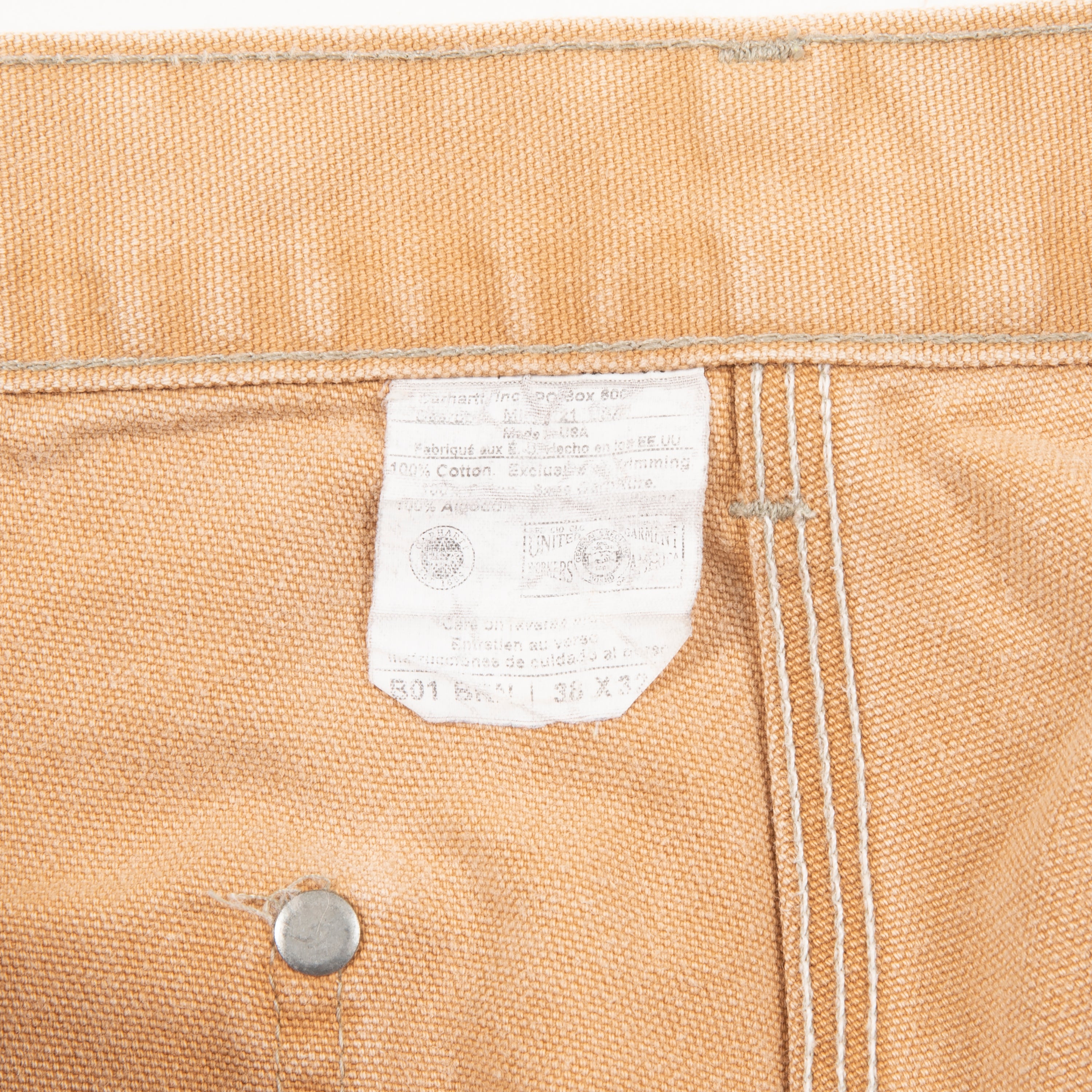 Vintage Carhartt Double Knee Carpenter Pants Made In The USA