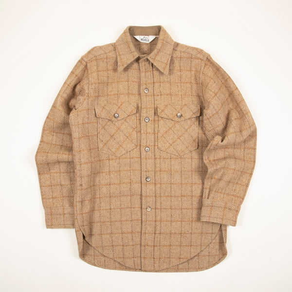 Vintage Woolrich Heavy Wool Check Shirt Made In The USA