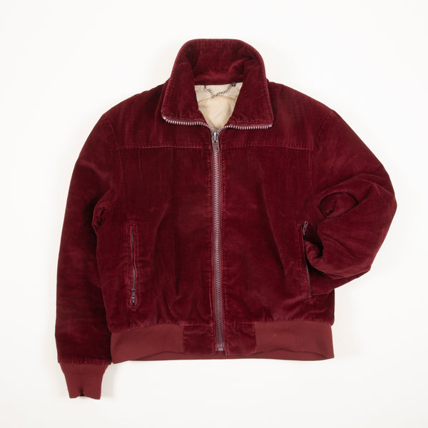 Mens red velvet hot sale bomber jacket