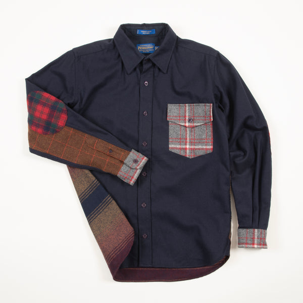 Pendleton Patchwork Wool Shirt